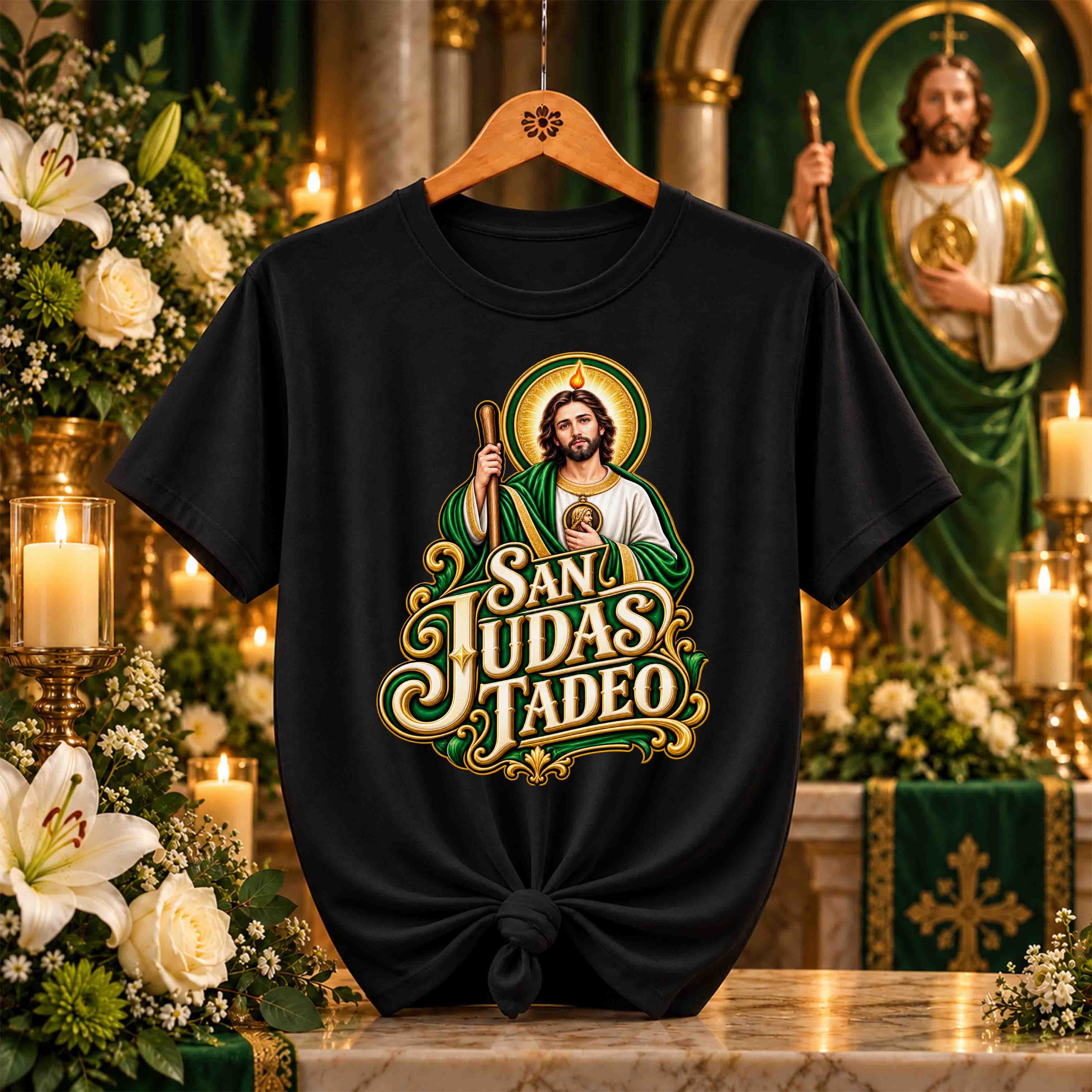 San Judas Tadeo – 21 Diseños PNG para DTF y Sublimación