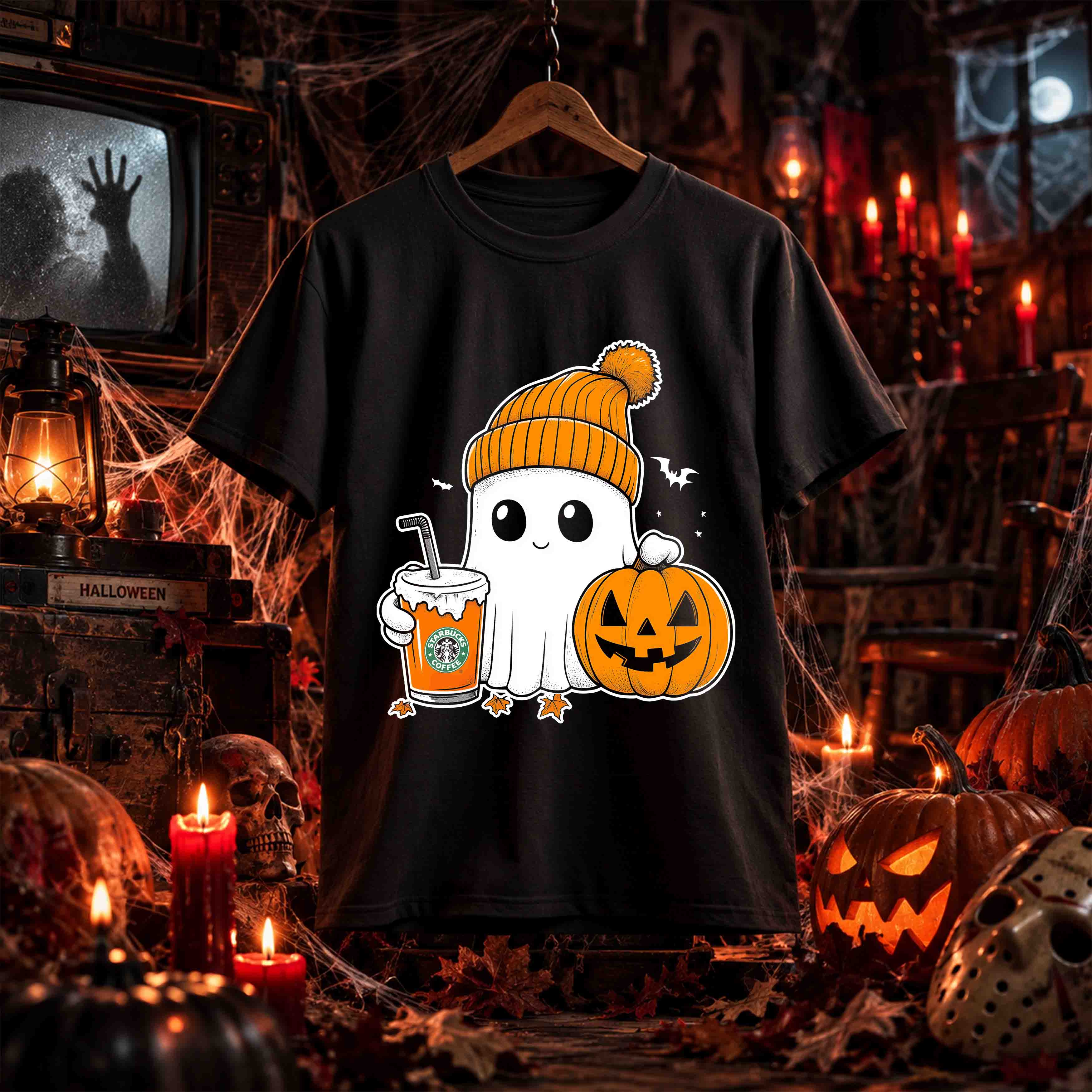 Kit Halloween de Terror – 36 Diseños PNG para DTF SEMITONOS