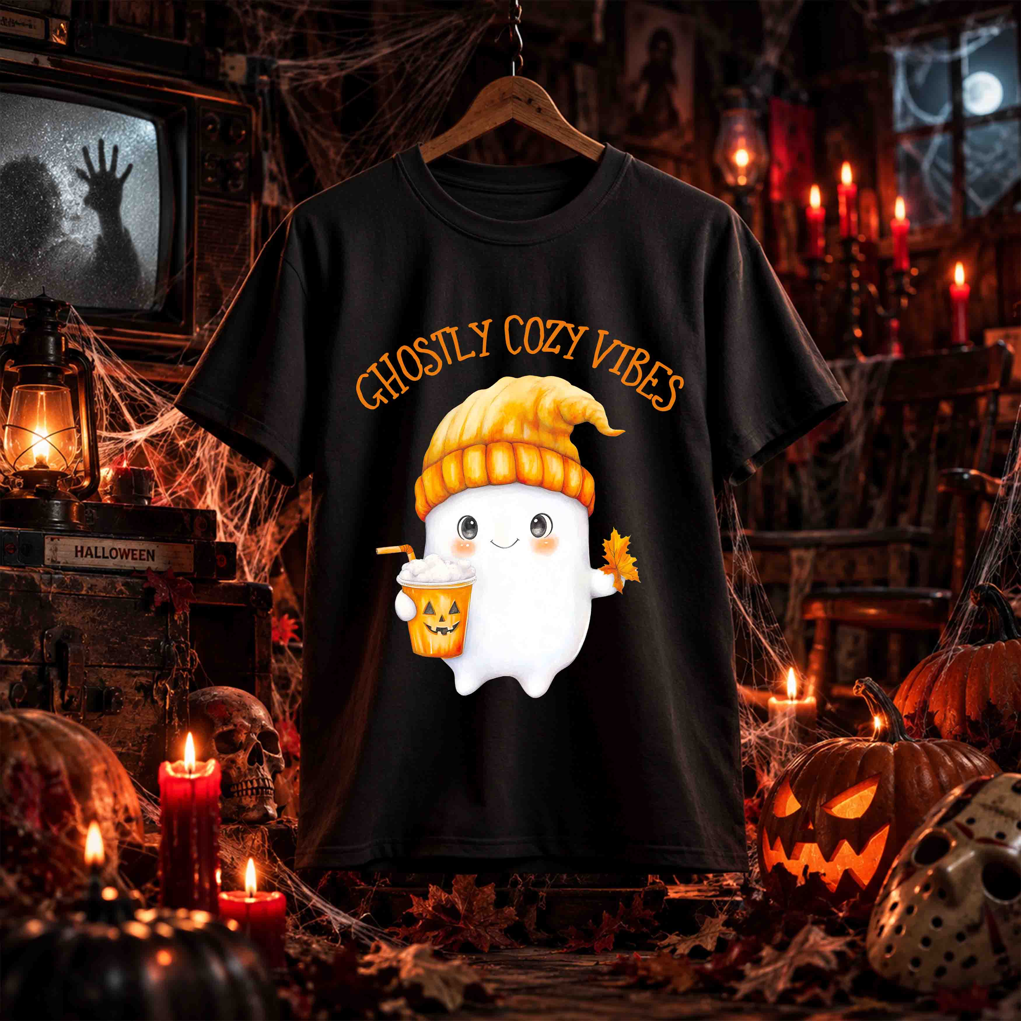 Kit Halloween de Terror – 36 Diseños PNG para DTF SEMITONOS