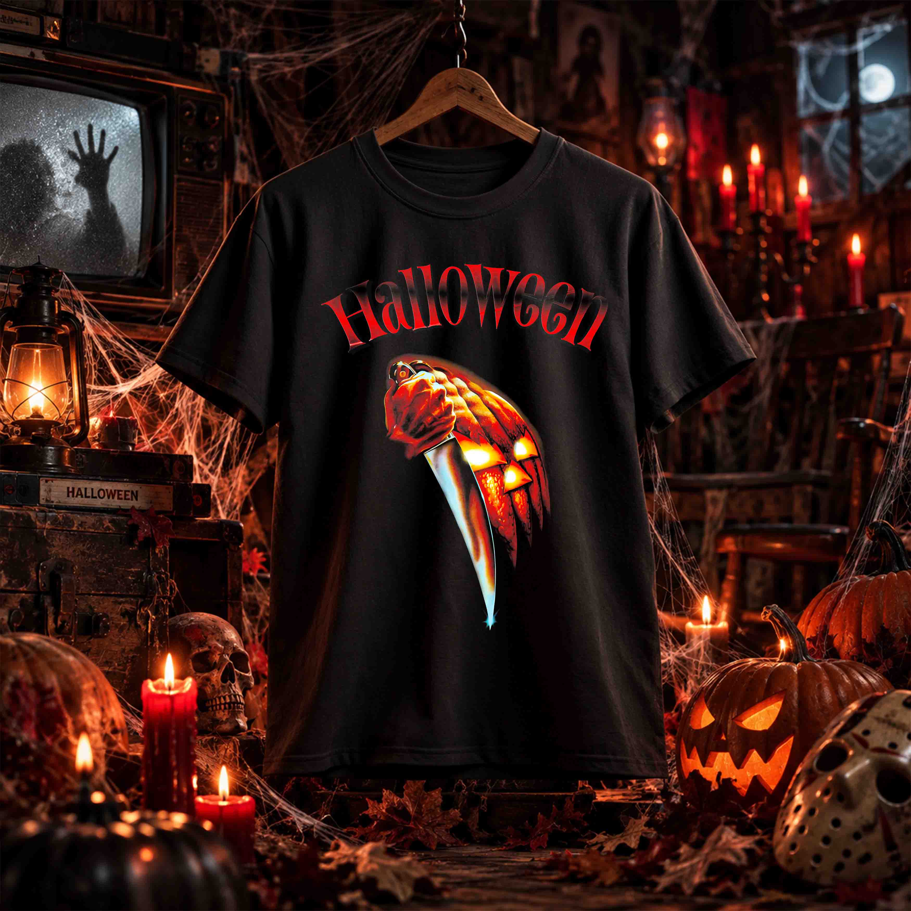 Kit Halloween de Terror – 36 Diseños PNG para DTF SEMITONOS