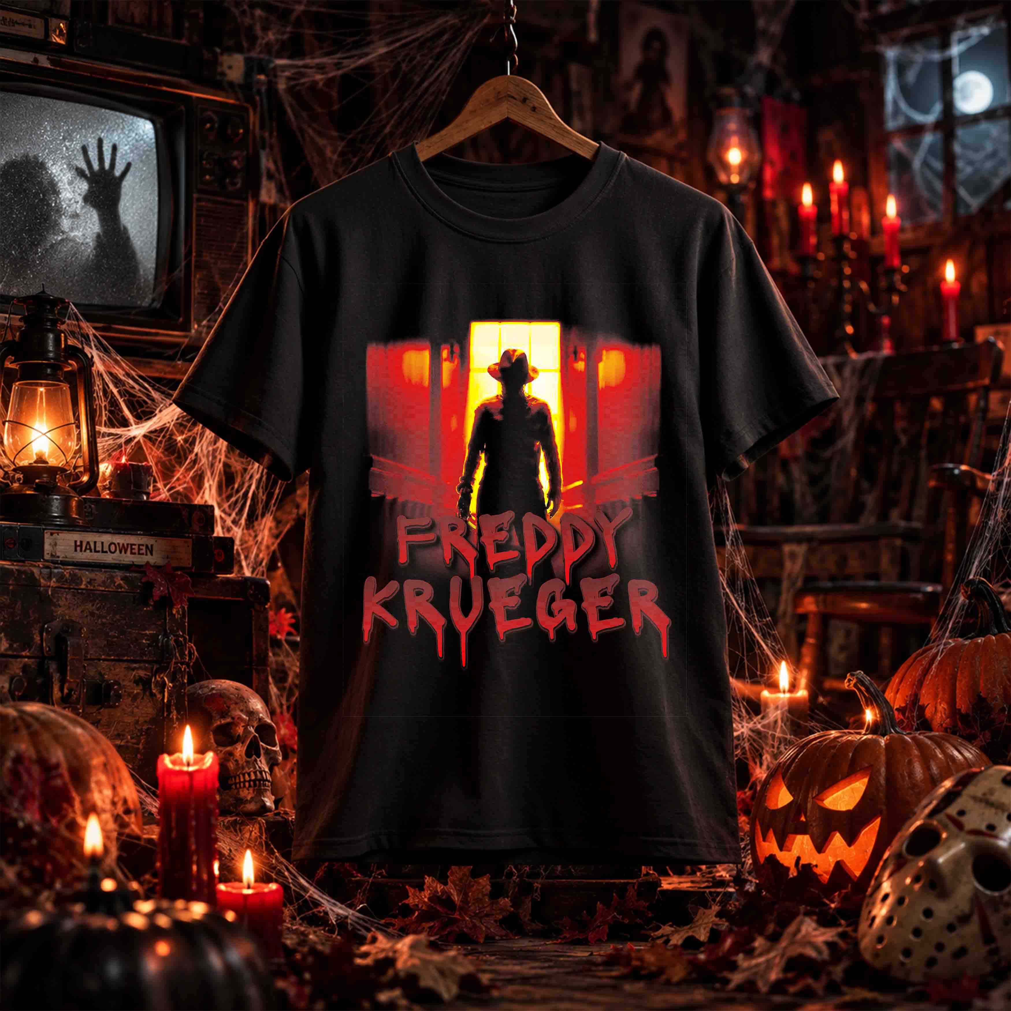 Kit Halloween de Terror – 36 Diseños PNG para DTF SEMITONOS