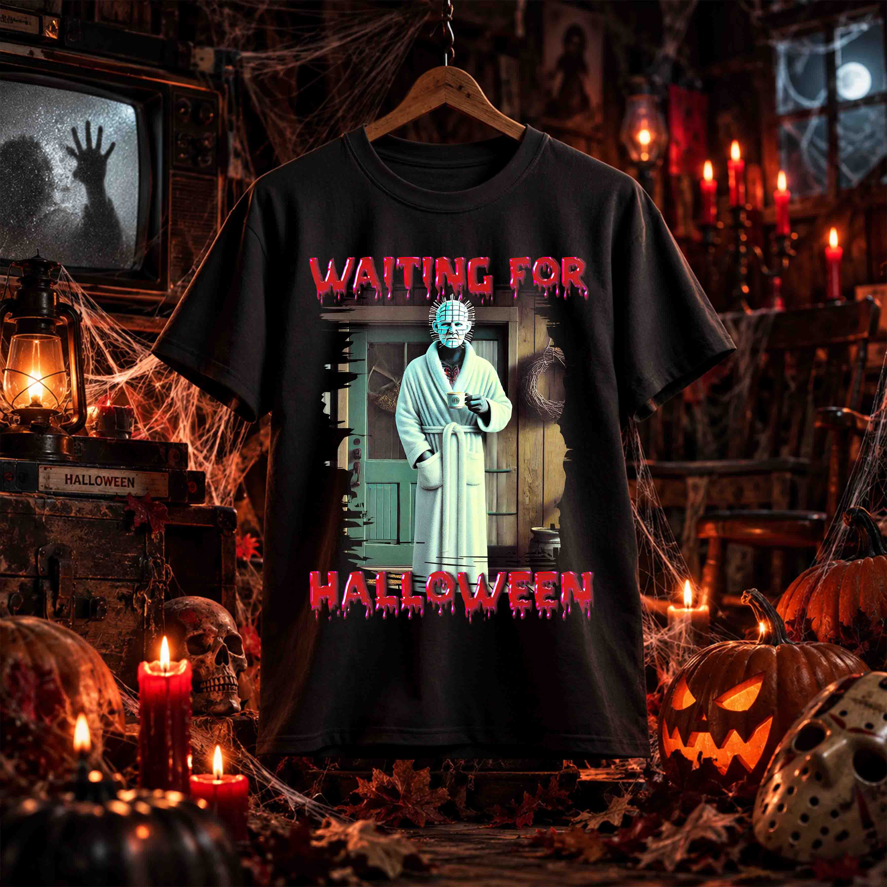 Kit Halloween de Terror – 36 Diseños PNG para DTF SEMITONOS