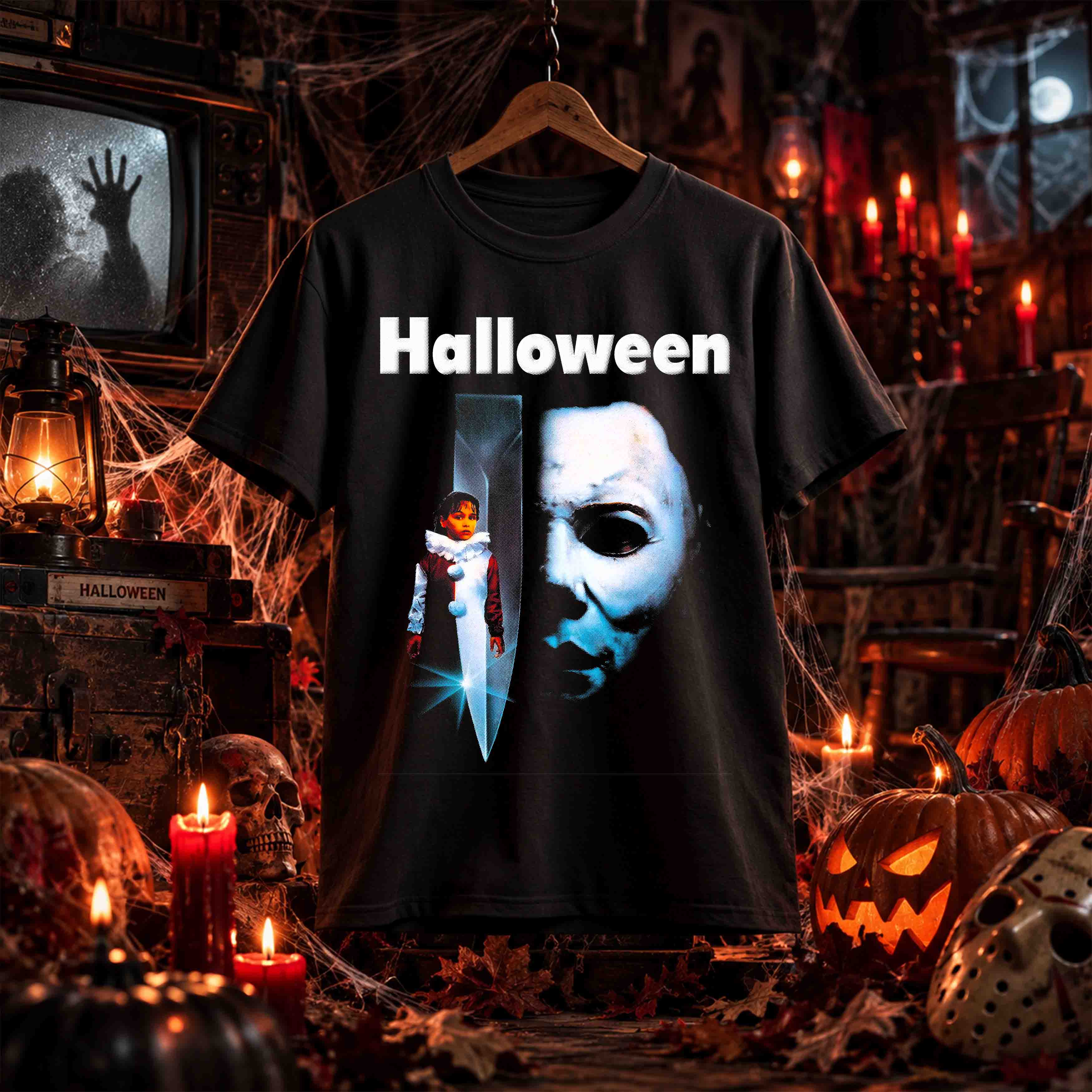 Kit Halloween de Terror – 36 Diseños PNG para DTF SEMITONOS