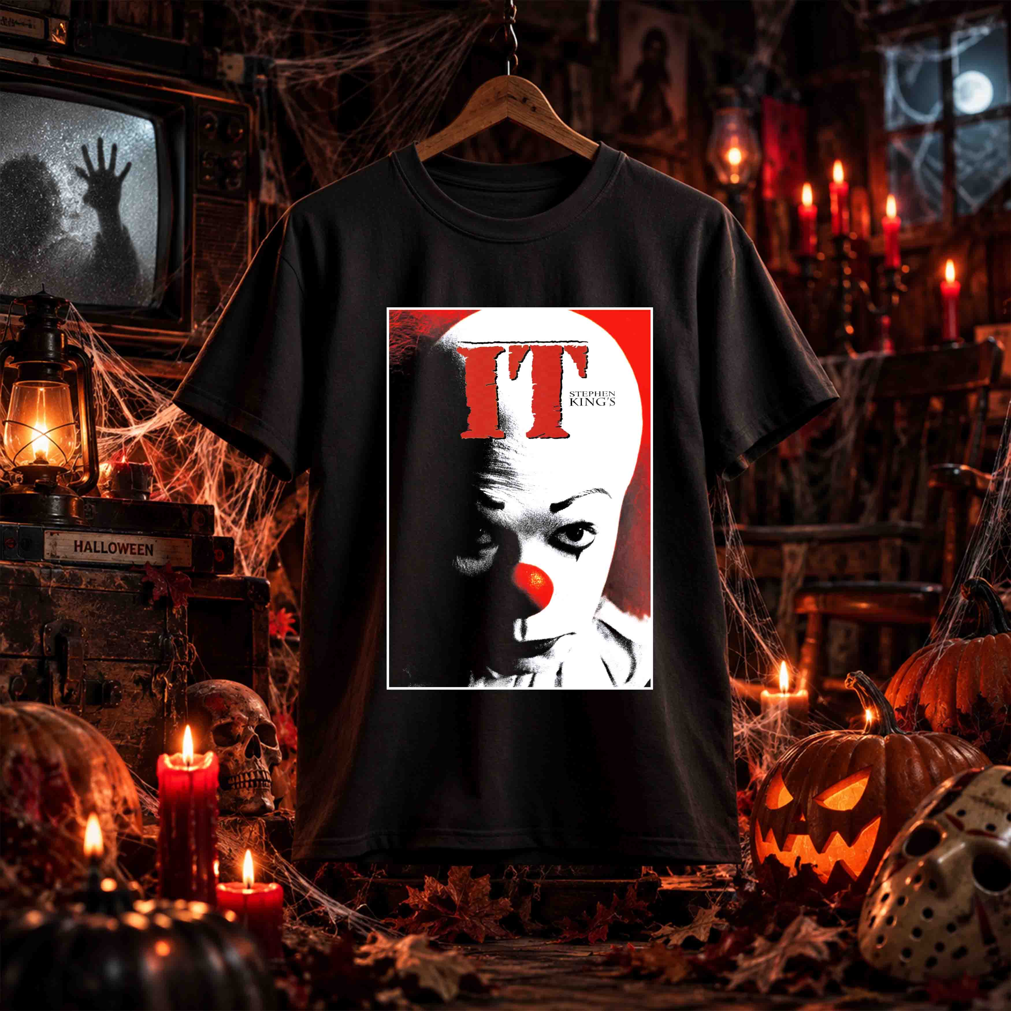 Kit Halloween de Terror – 36 Diseños PNG para DTF SEMITONOS