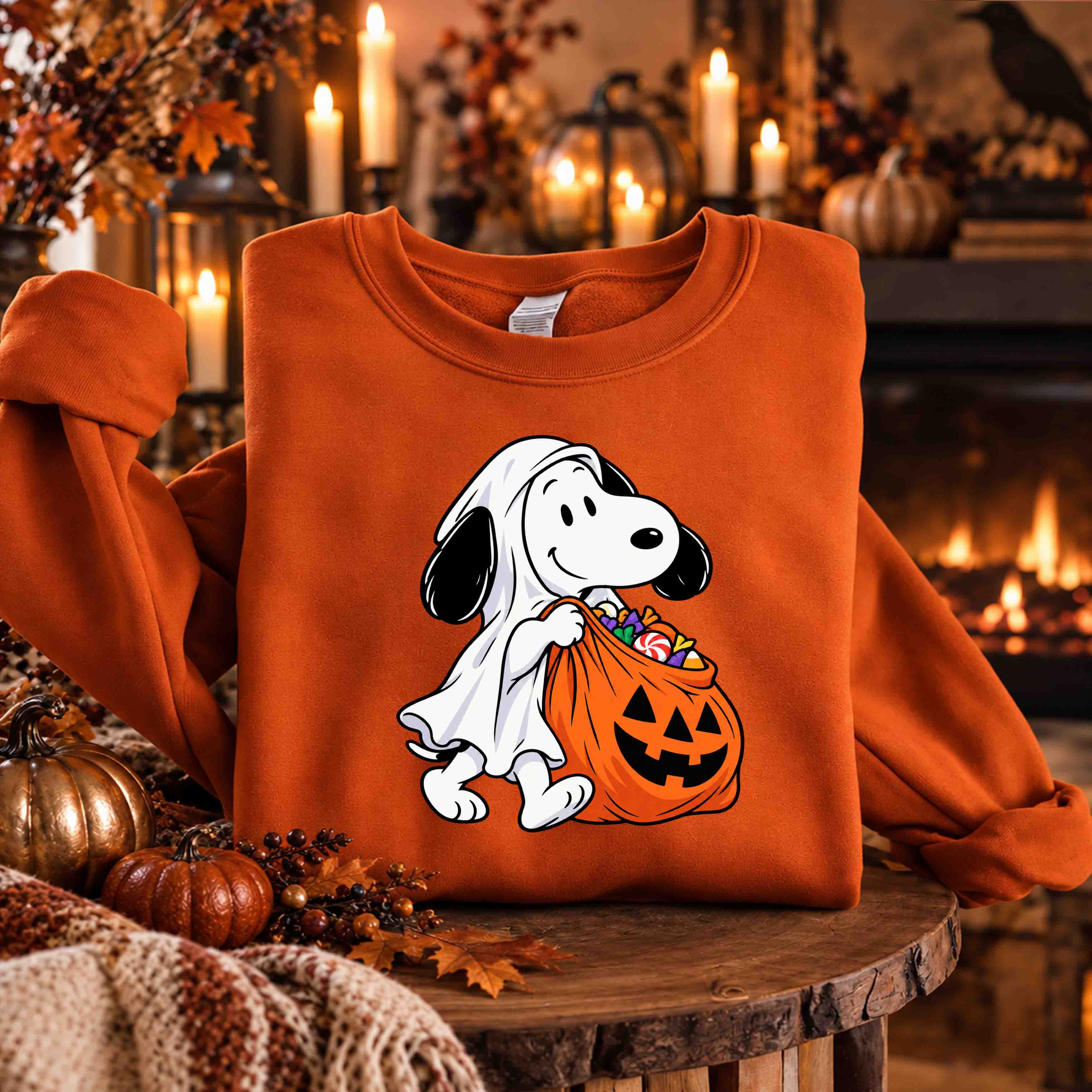 Snoopy Halloween – 21 Diseños PNG para DTF y Sublimación