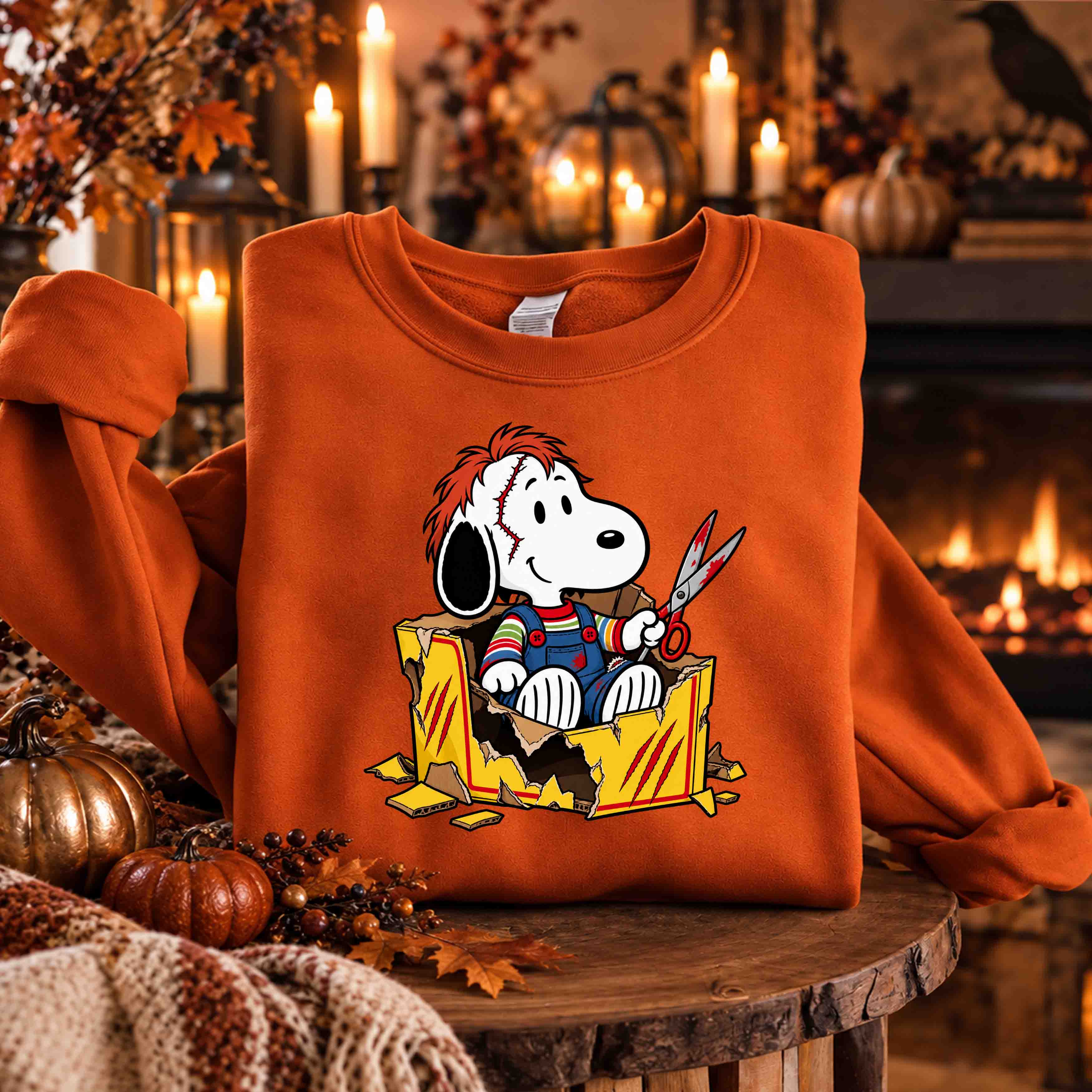 Snoopy Halloween – 21 Diseños PNG para DTF y Sublimación