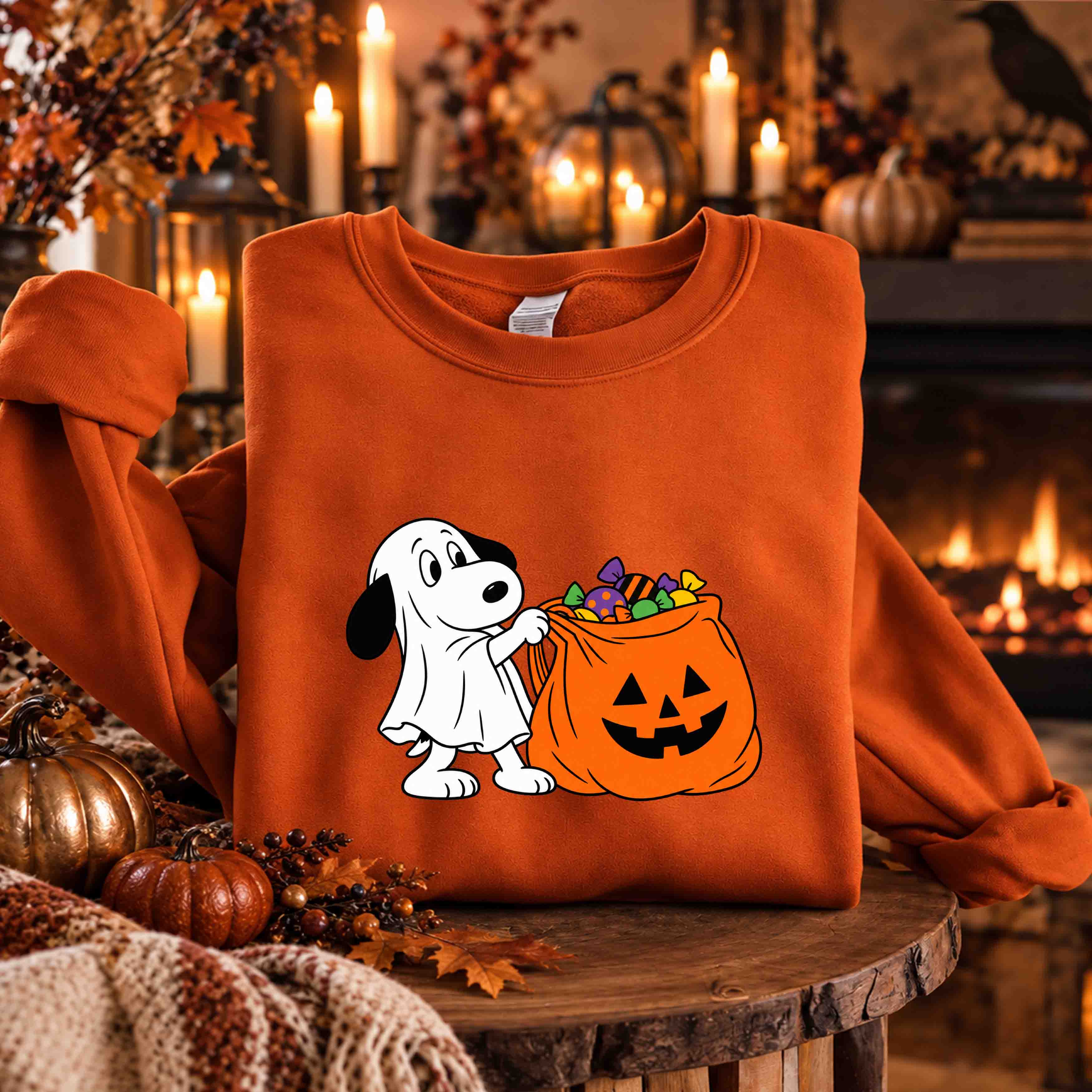 Snoopy Halloween – 21 Diseños PNG para DTF y Sublimación