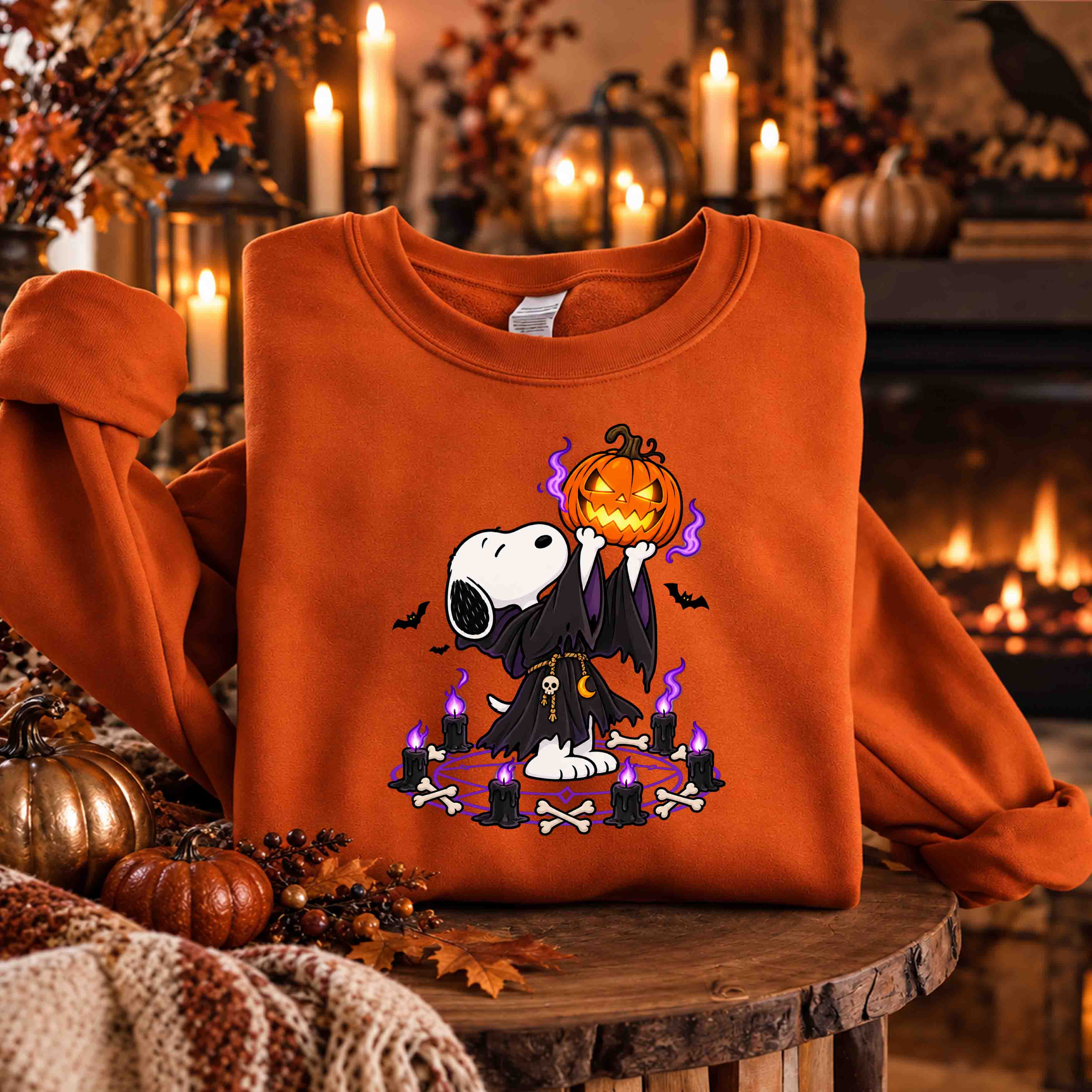 Snoopy Halloween – 21 Diseños PNG para DTF y Sublimación
